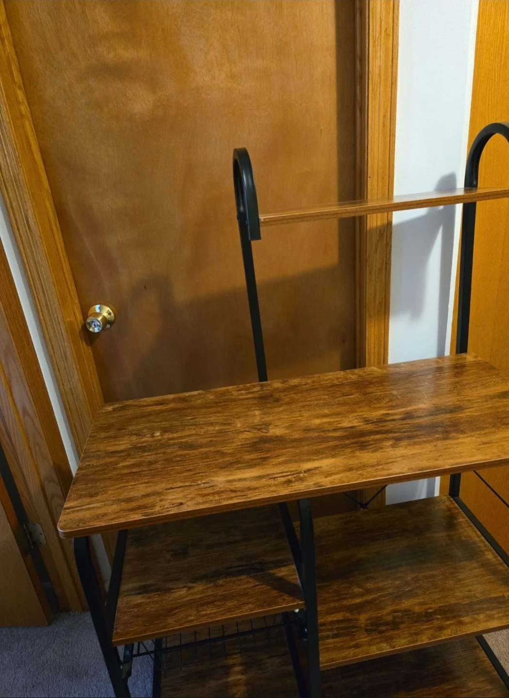 Wood Grain Bakers Rack - photo 3