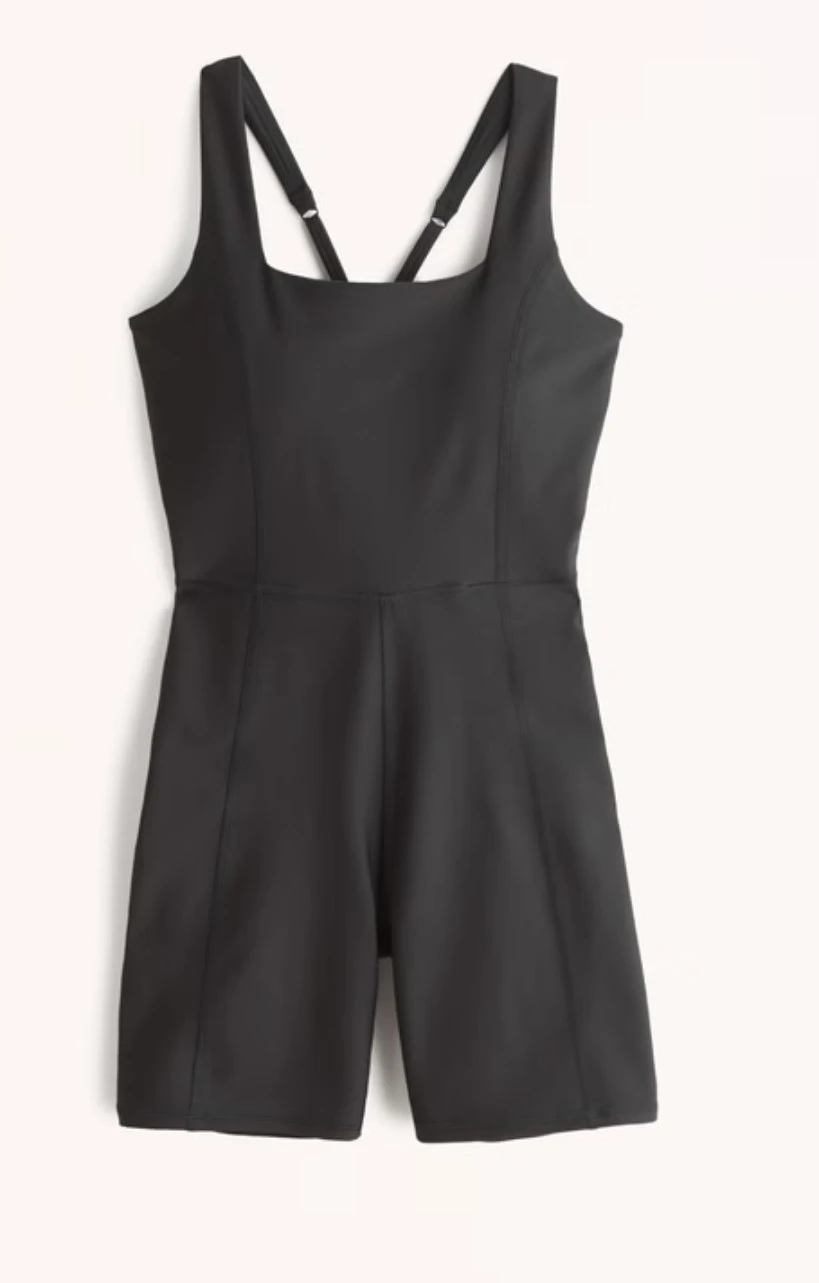 YPB SculptLUX Black Athletic Romper Jumpsuit Size S - photo 3