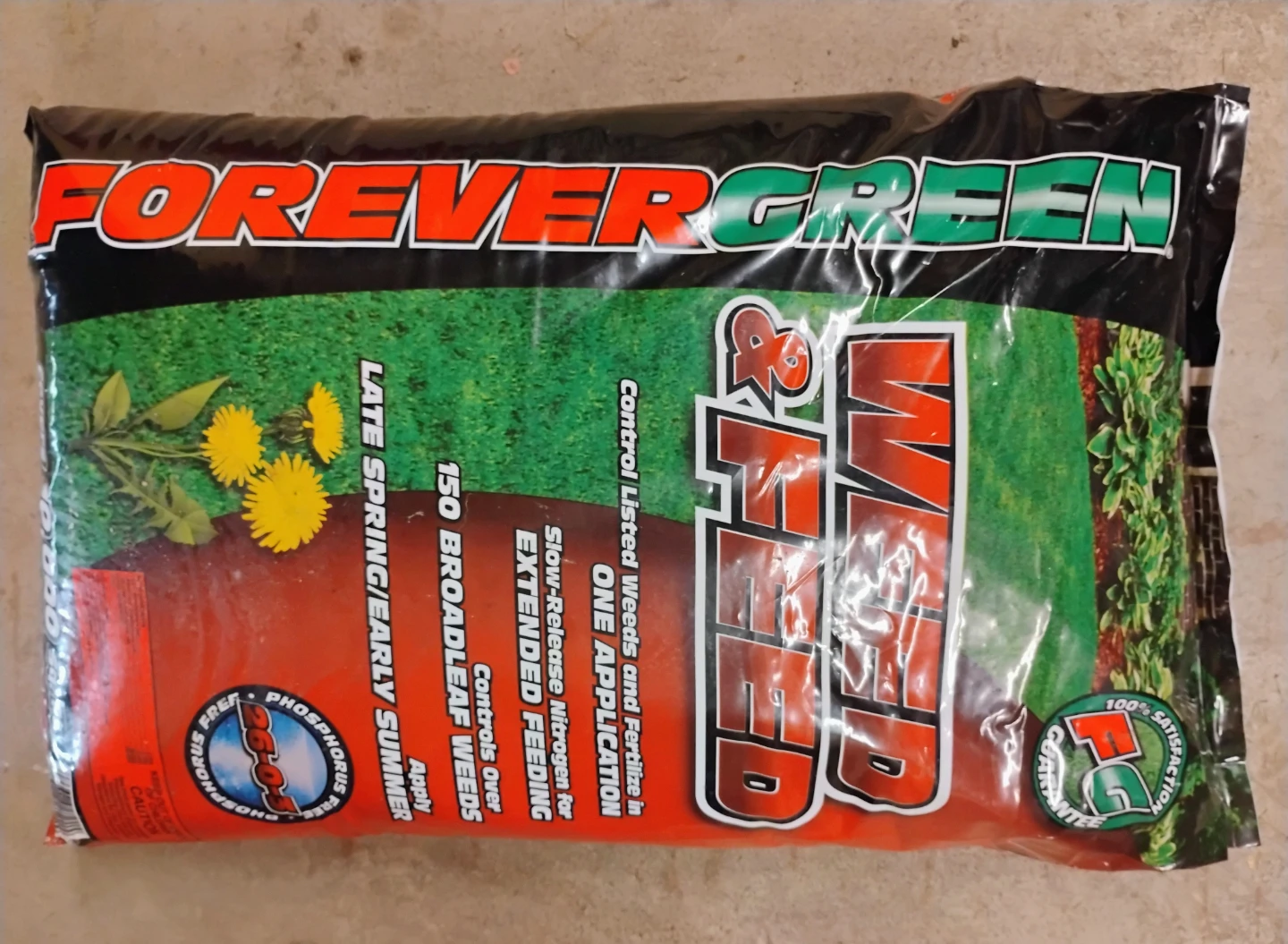 "FOREVER GREEN” WEED & FEED - photo 2
