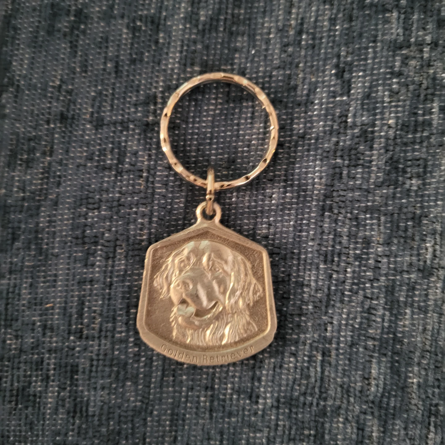 Golden Retriever Keychain