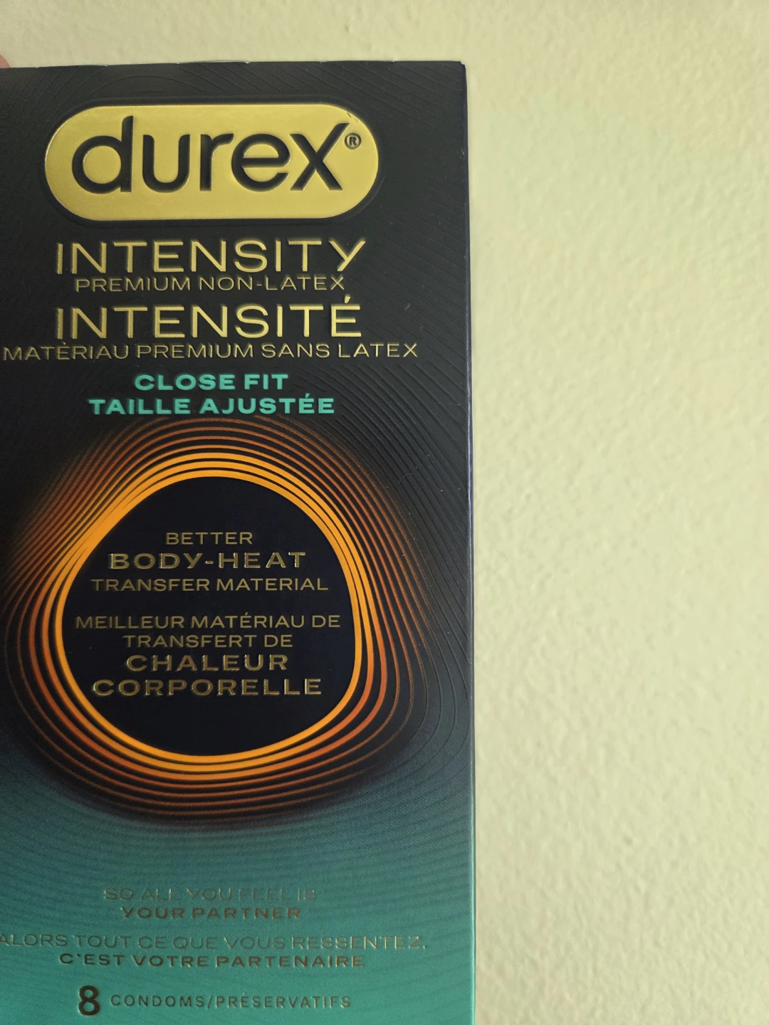 Durex Intensity Premium Non-Latex Condoms - 8 Count