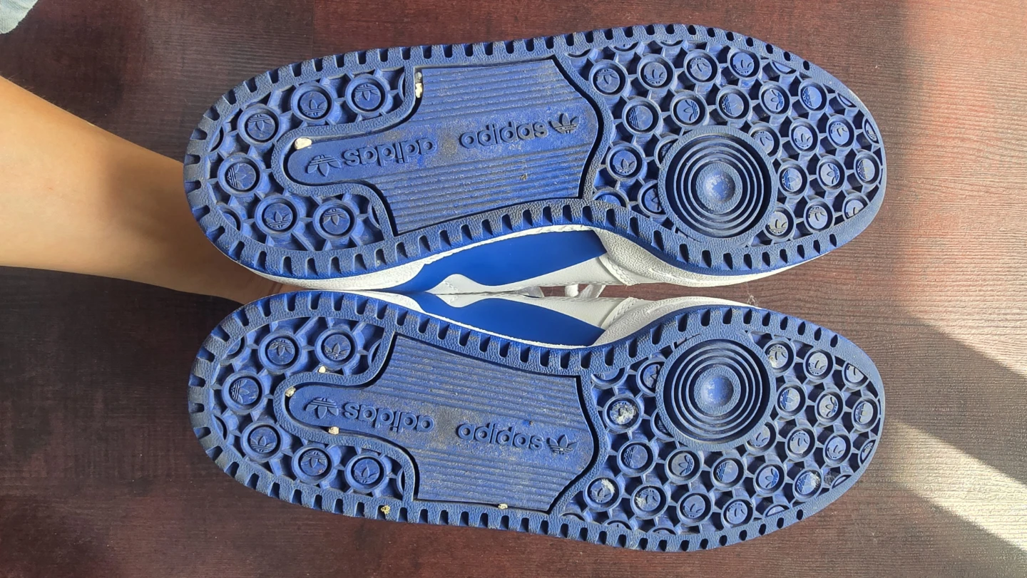 Adidas Forum 84 Low Off White / Vivid Blue US 6 - photo 3