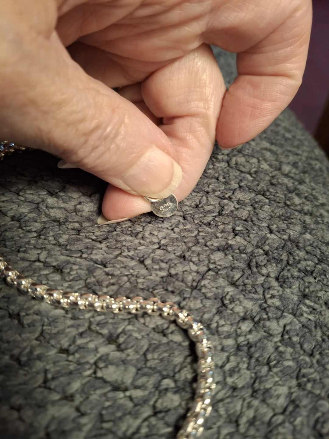 Silver Box Chain Necklace - photo 4