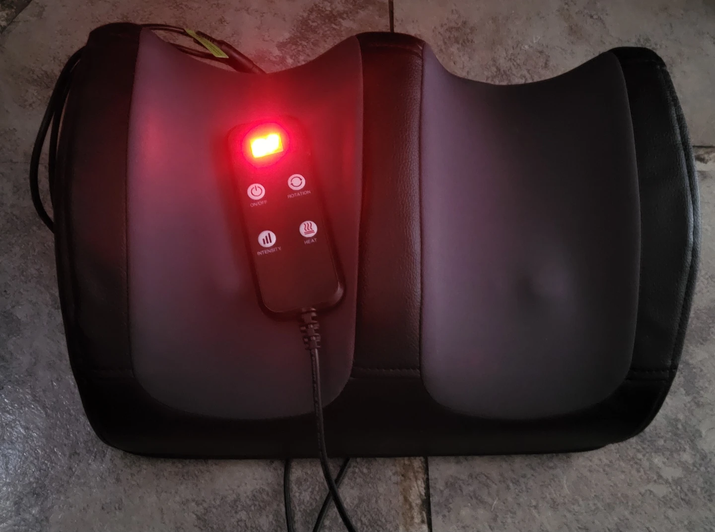 Leg massager with Heat