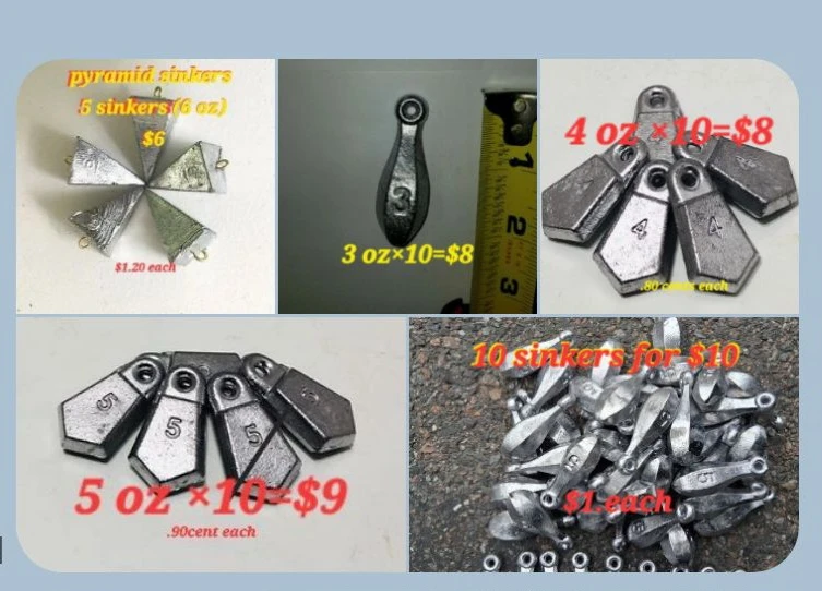 Fishing Sinkers -