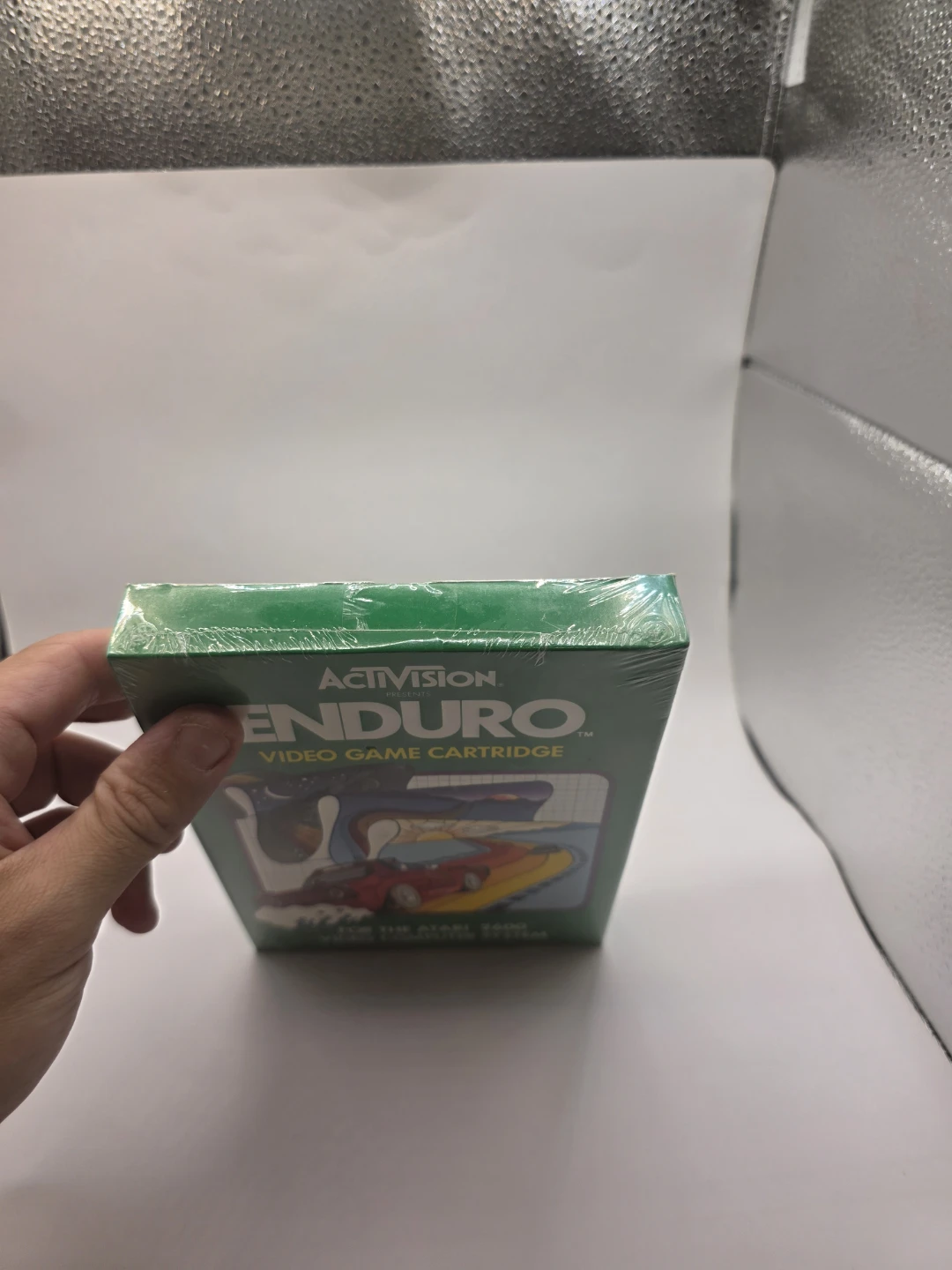 Atari 2600 ENDURO game  ( FACTORY SEALED ) - photo 3
