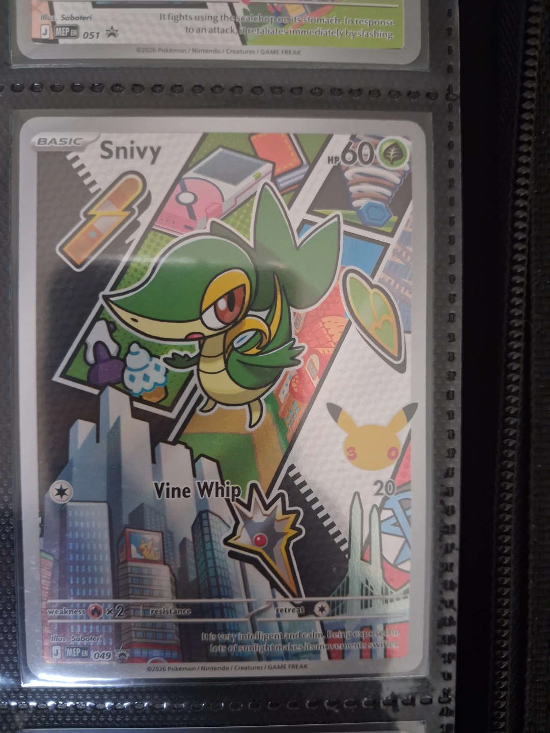 Pokemon Trading Cards - Tepig, Snivy, Oshawott