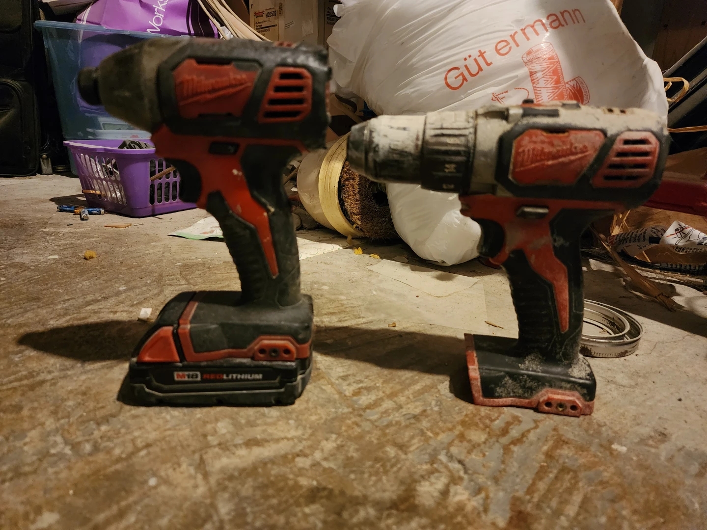 Milwaukee M18 Cordless Impact Driver and Drill