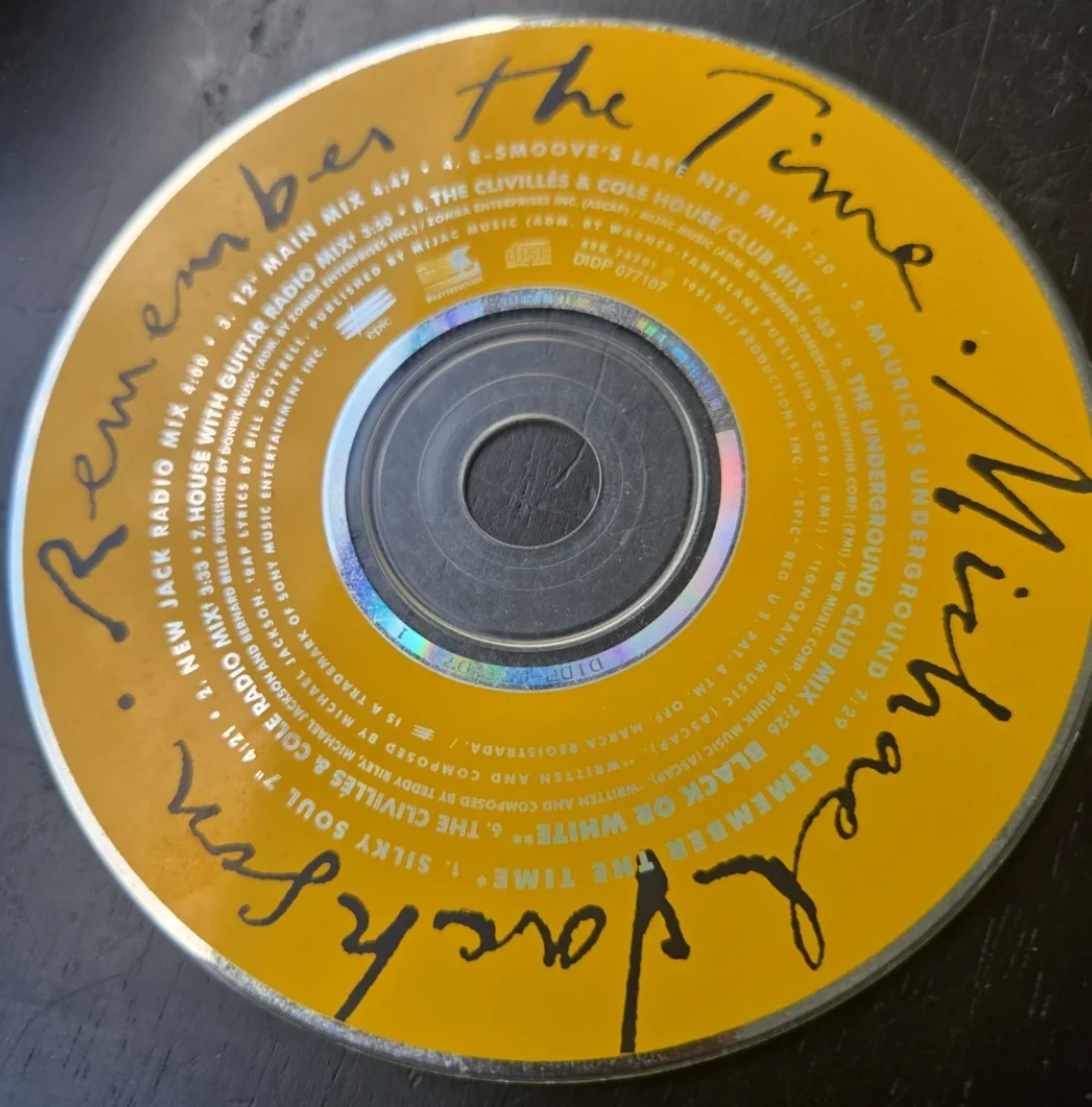 Michael Jackson "Remember the Time" CD Single - photo 3