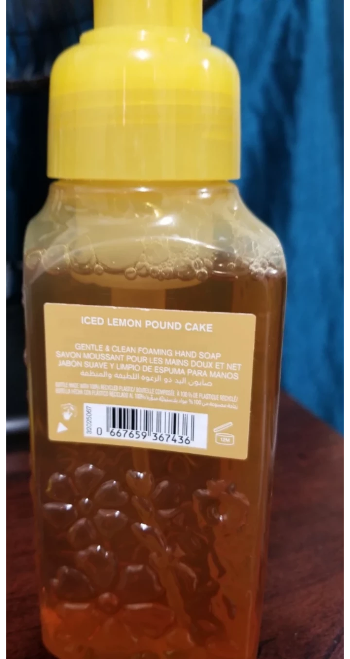 Iced Lemon Pound Cake Foaming Hand Soap - photo 3