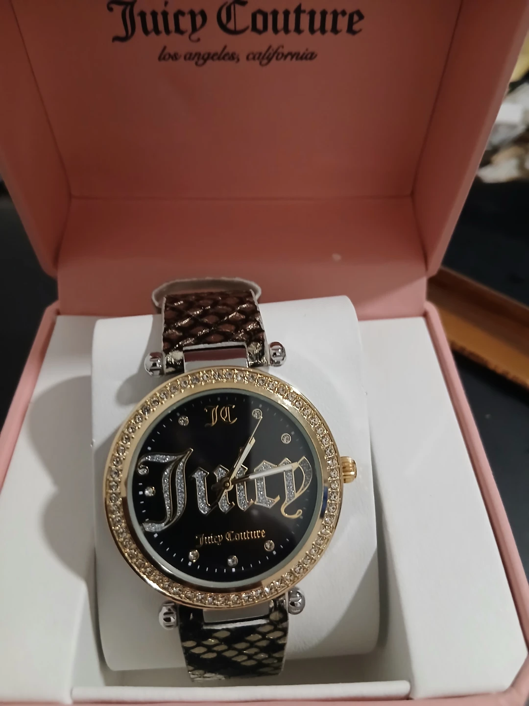 Juicy Couture "Tracy" Watch with Rhinestone Bezel - photo 2