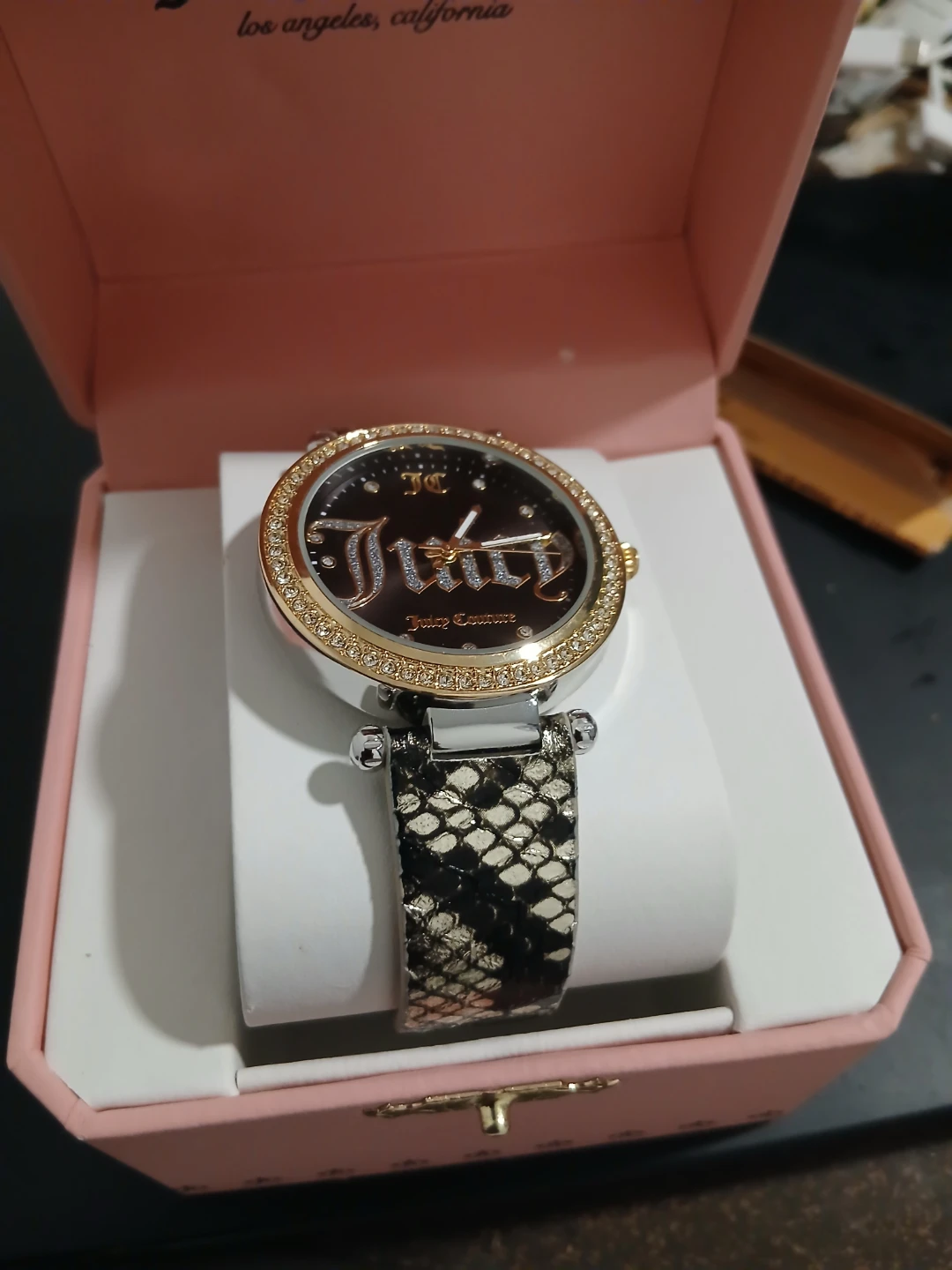 Juicy Couture "Tracy" Watch with Rhinestone Bezel - photo 3