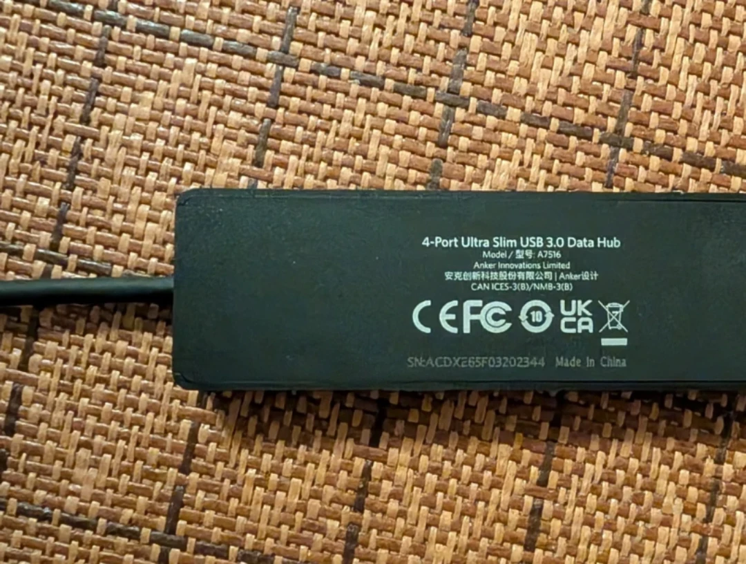 Anker 4-Port Ultra Slim USB 3.0 Data Hub - photo 3
