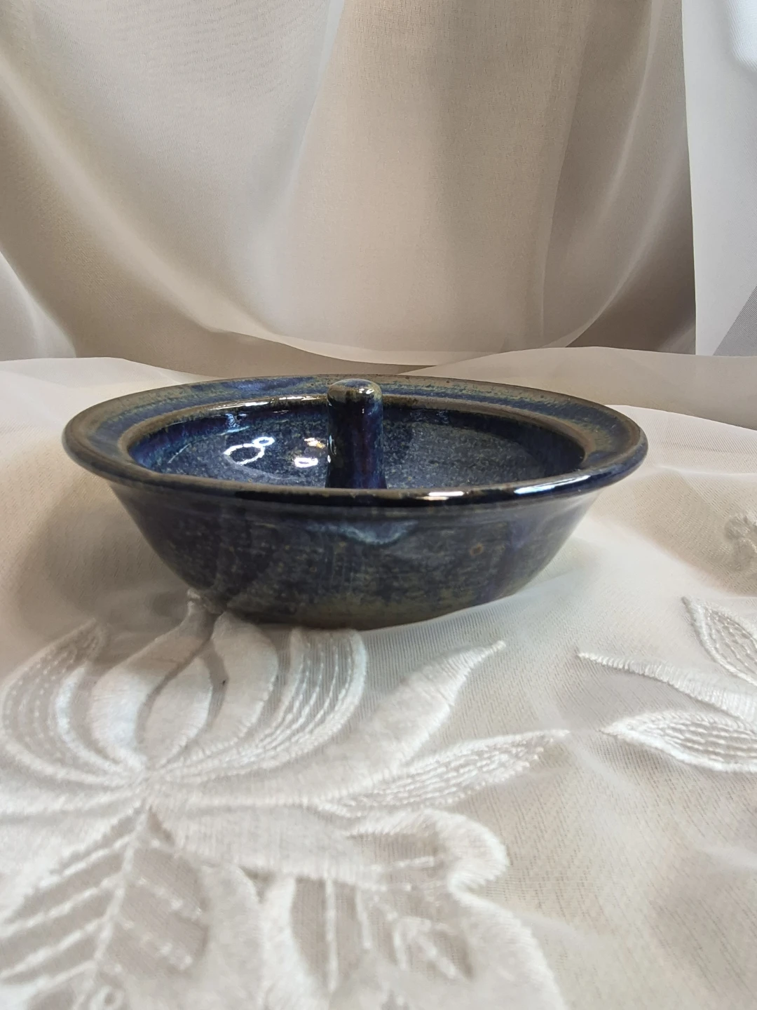 Handmade & Signed Pottery Apple Baker Dish - photo 4