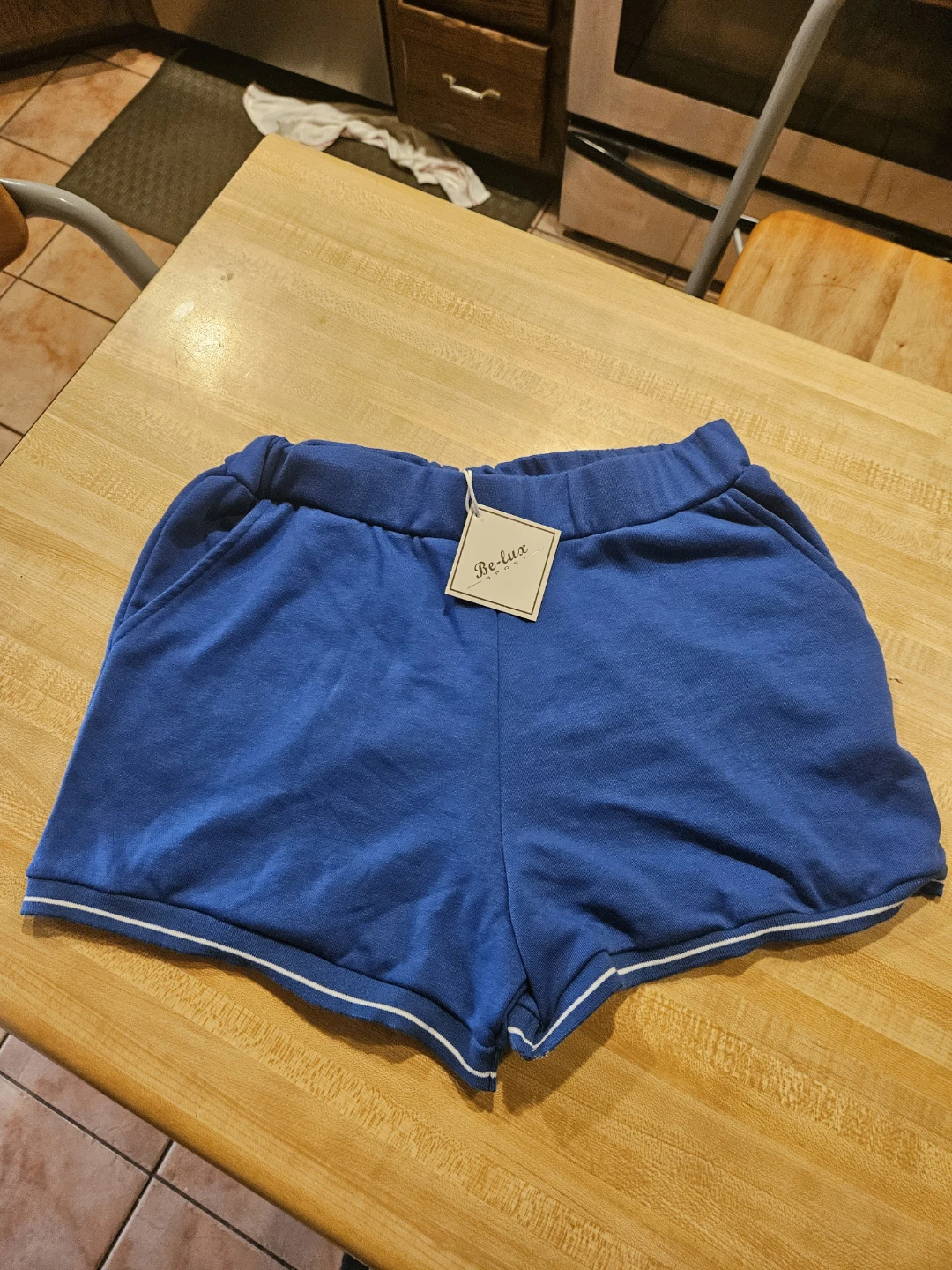 Be-lux SPORT Blue Shorts Size L