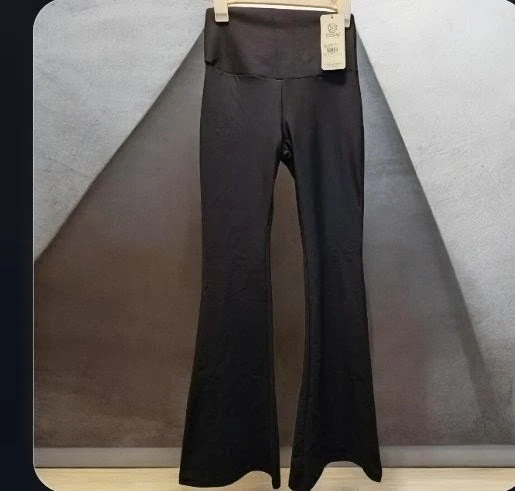 TISSINI Black Flare Yoga Pants