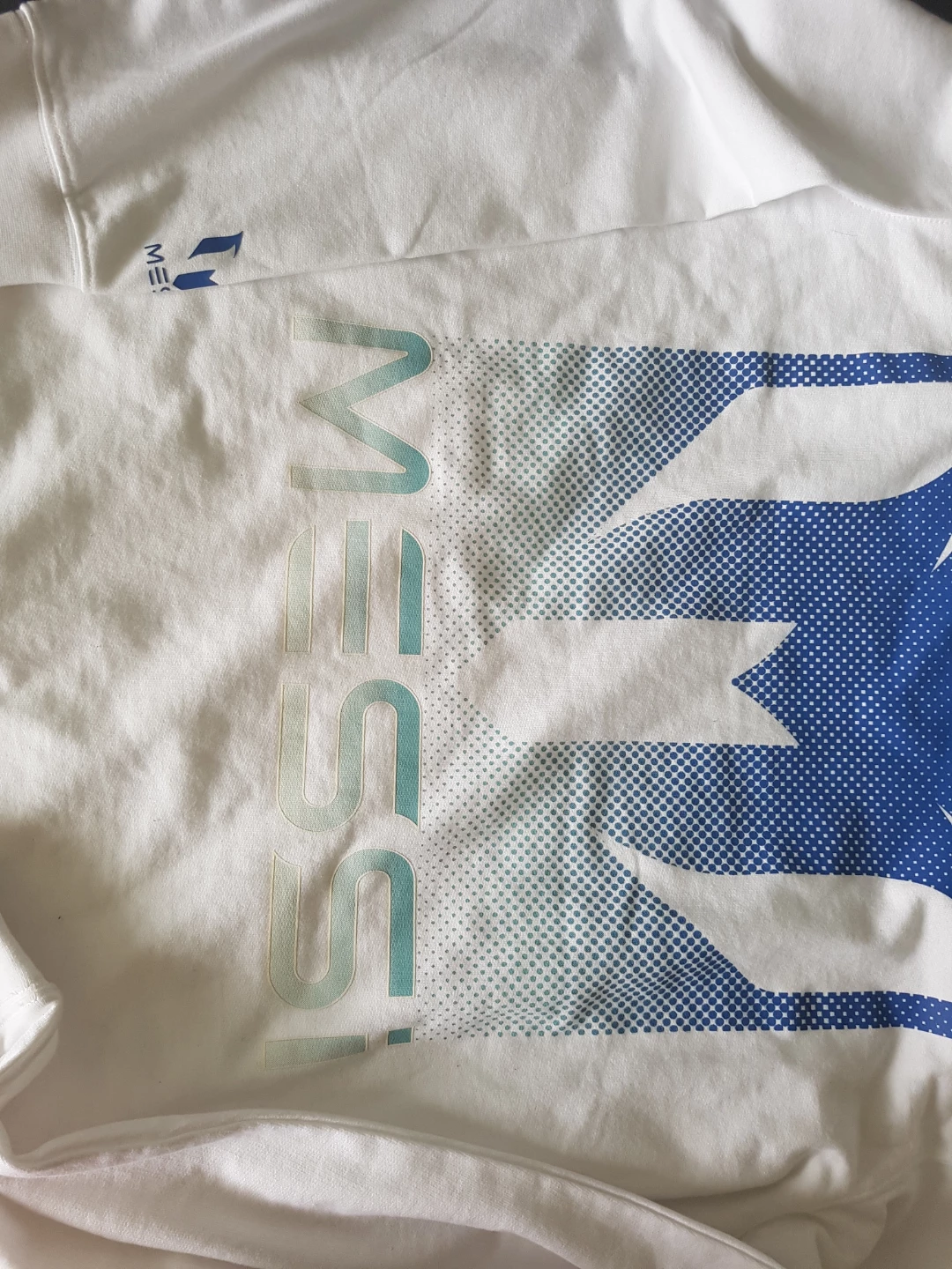 Brand new, Messi White Hoodie - Size L. Argentina Fans - photo 2