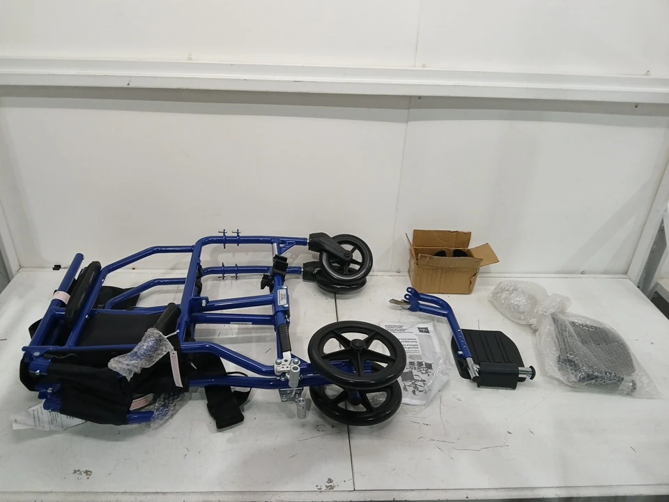 NEW- Medline Ultralight Transport Chair 19" - photo 3