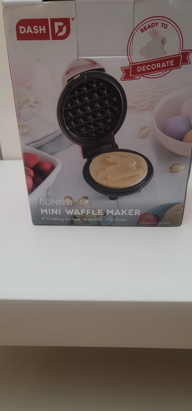 Dash Bunny Mini Waffle Maker - photo 2