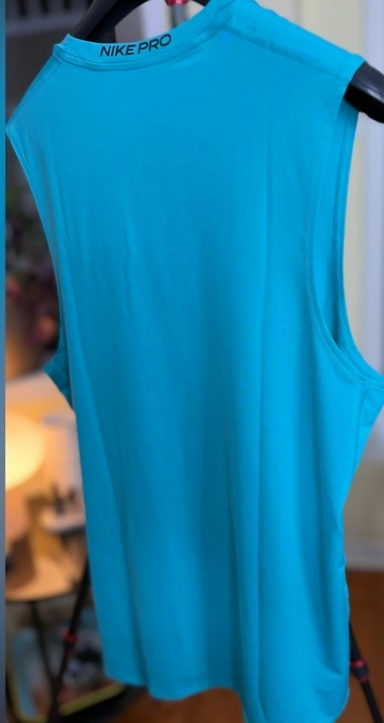 NWT Men's Nike Pro Dri-FIT Training Slim Sleeveless Shirt.2XL. - photo 2