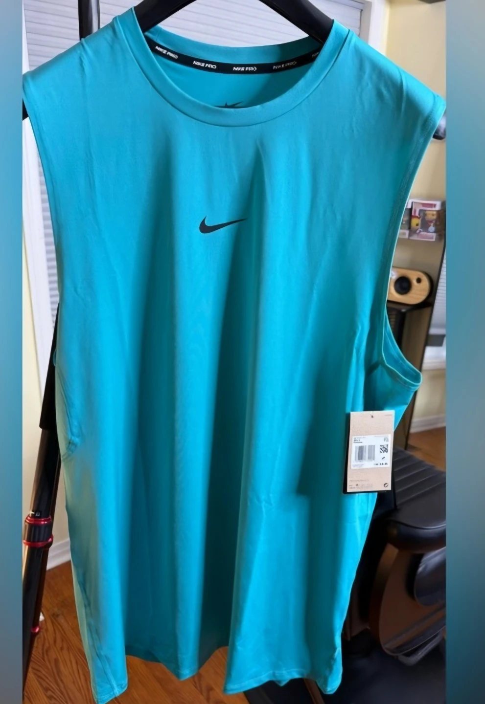 NWT Men's Nike Pro Dri-FIT Training Slim Sleeveless Shirt.2XL. - photo 4