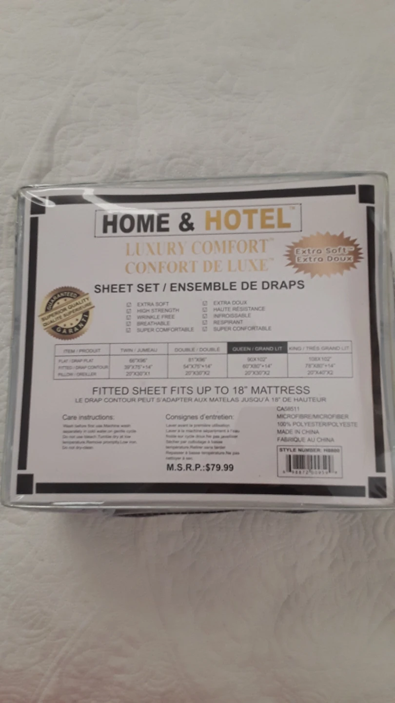 New Home & Hotel Queen Sheet Set - photo 3
