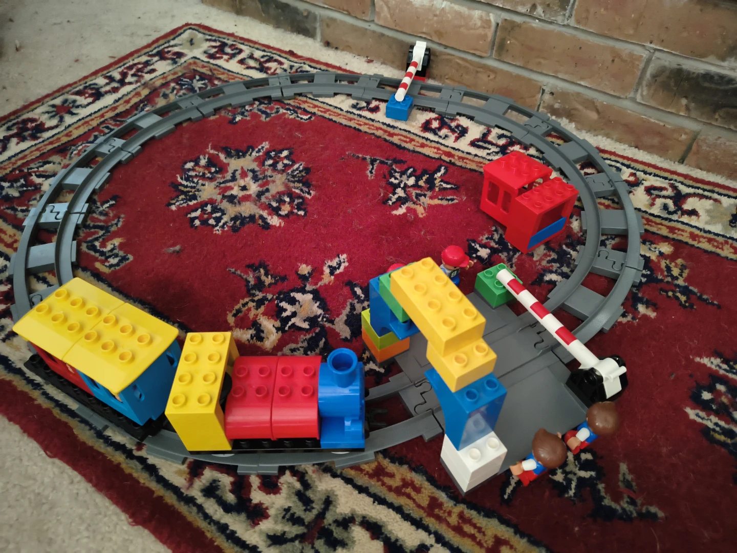 Assorted LEGO Building Blocks and Train Set Pieces - photo 4
