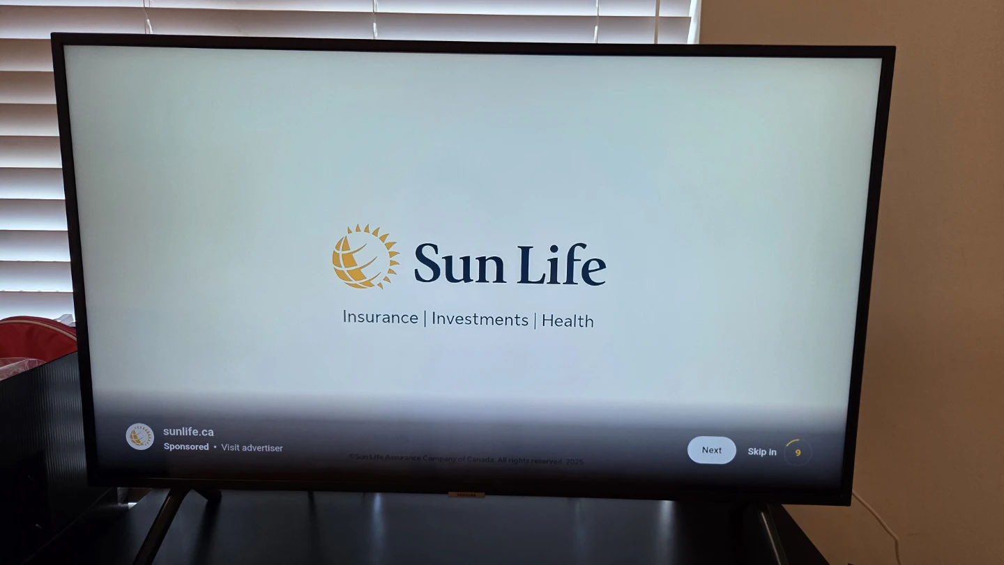 40-inch TV
