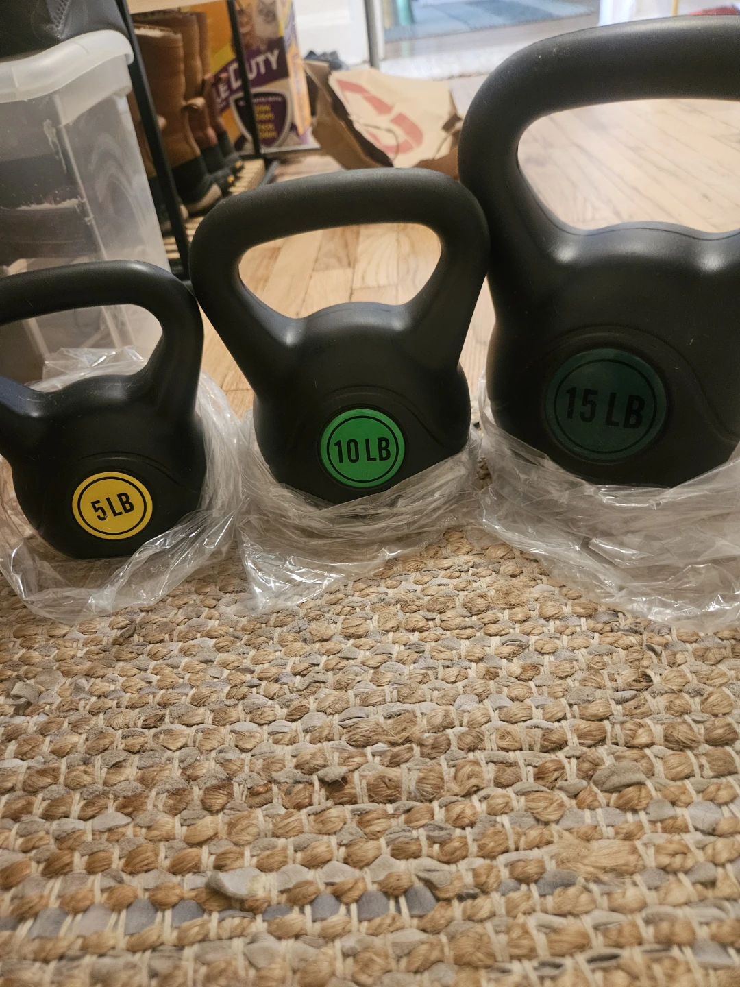 Set of 5 Kettlebells (5LB to 25LB)