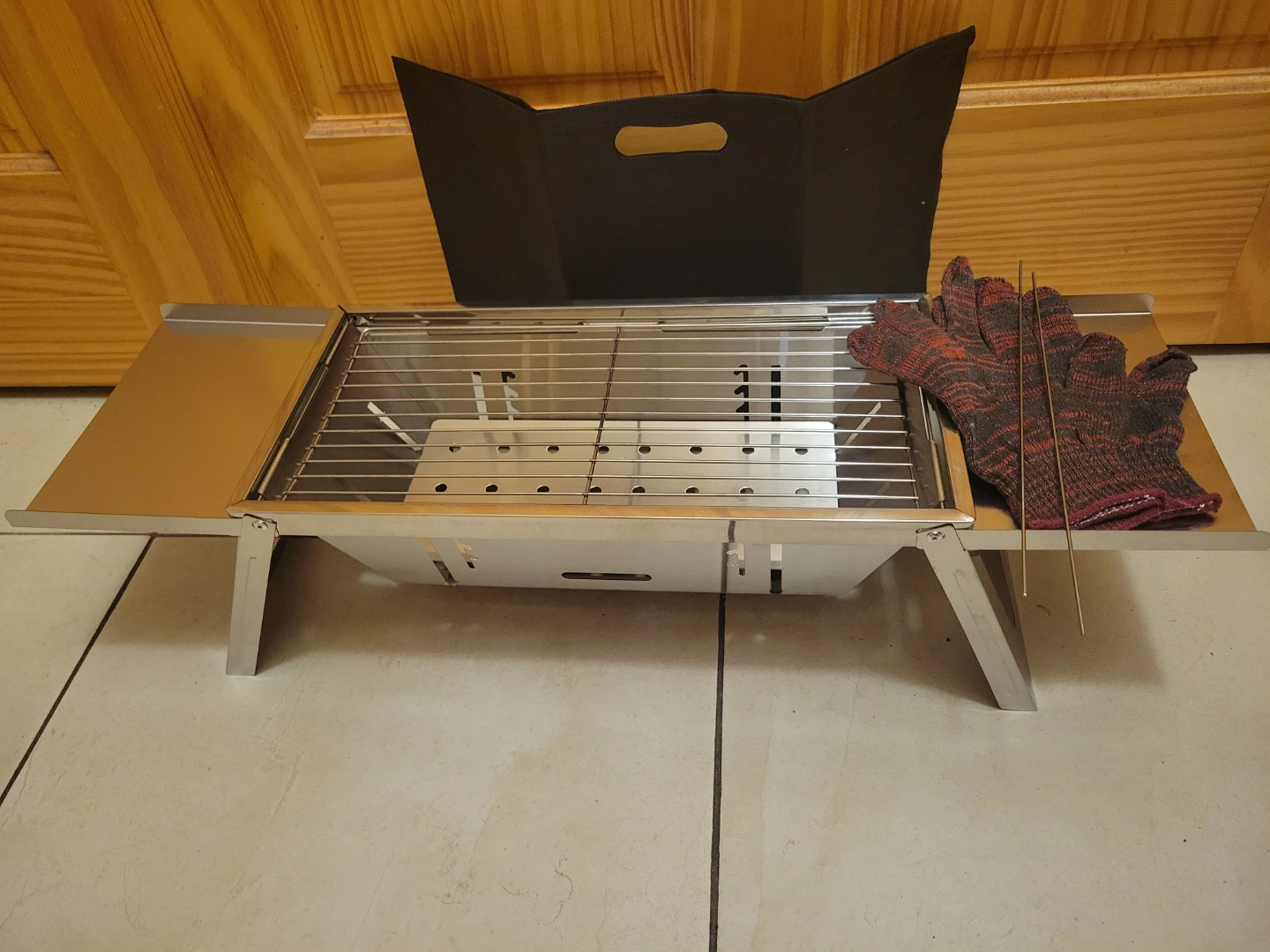NEW Portable Stainless Steel Grill