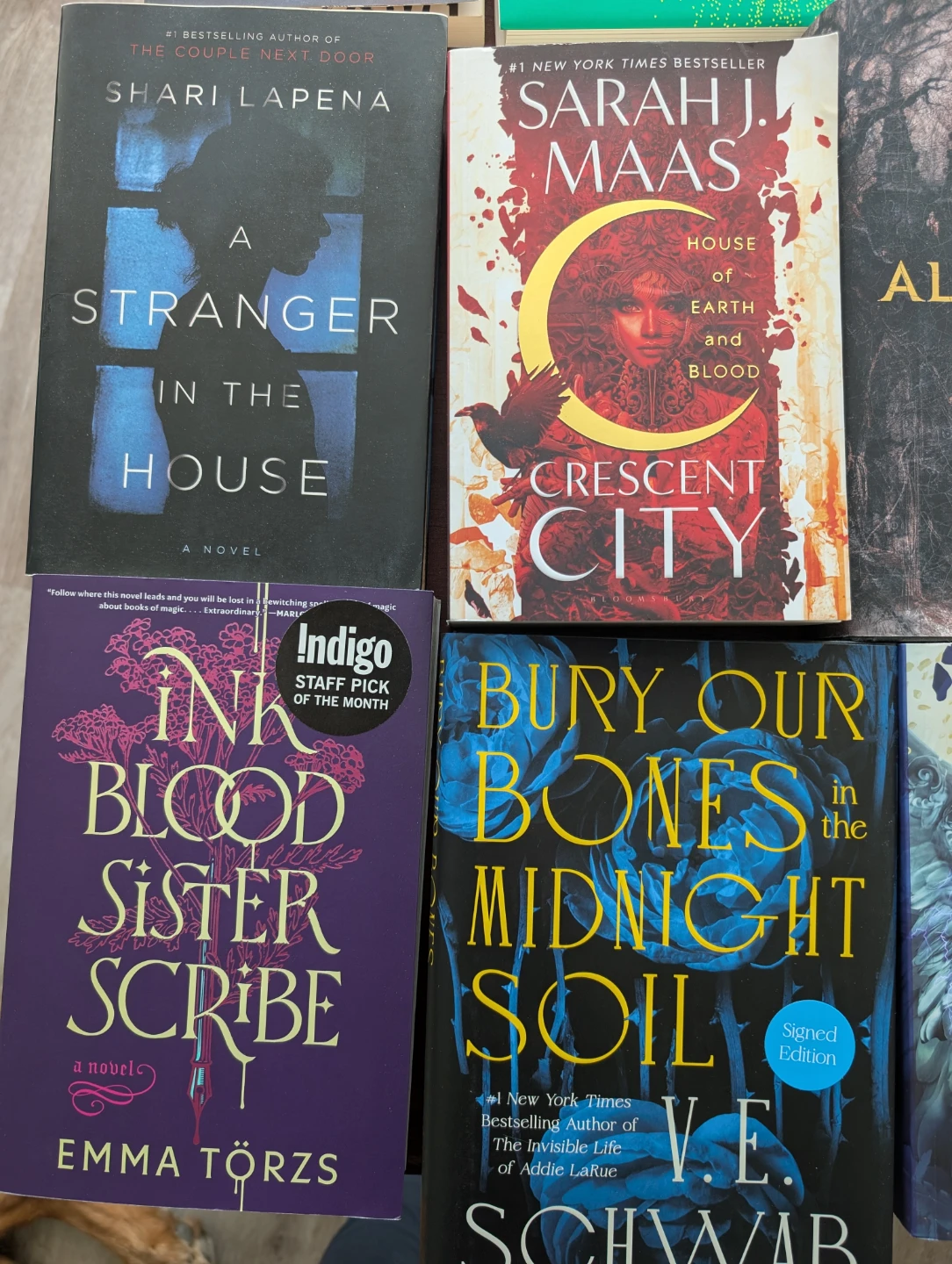 Assorted Fantasy and Mystery Novels