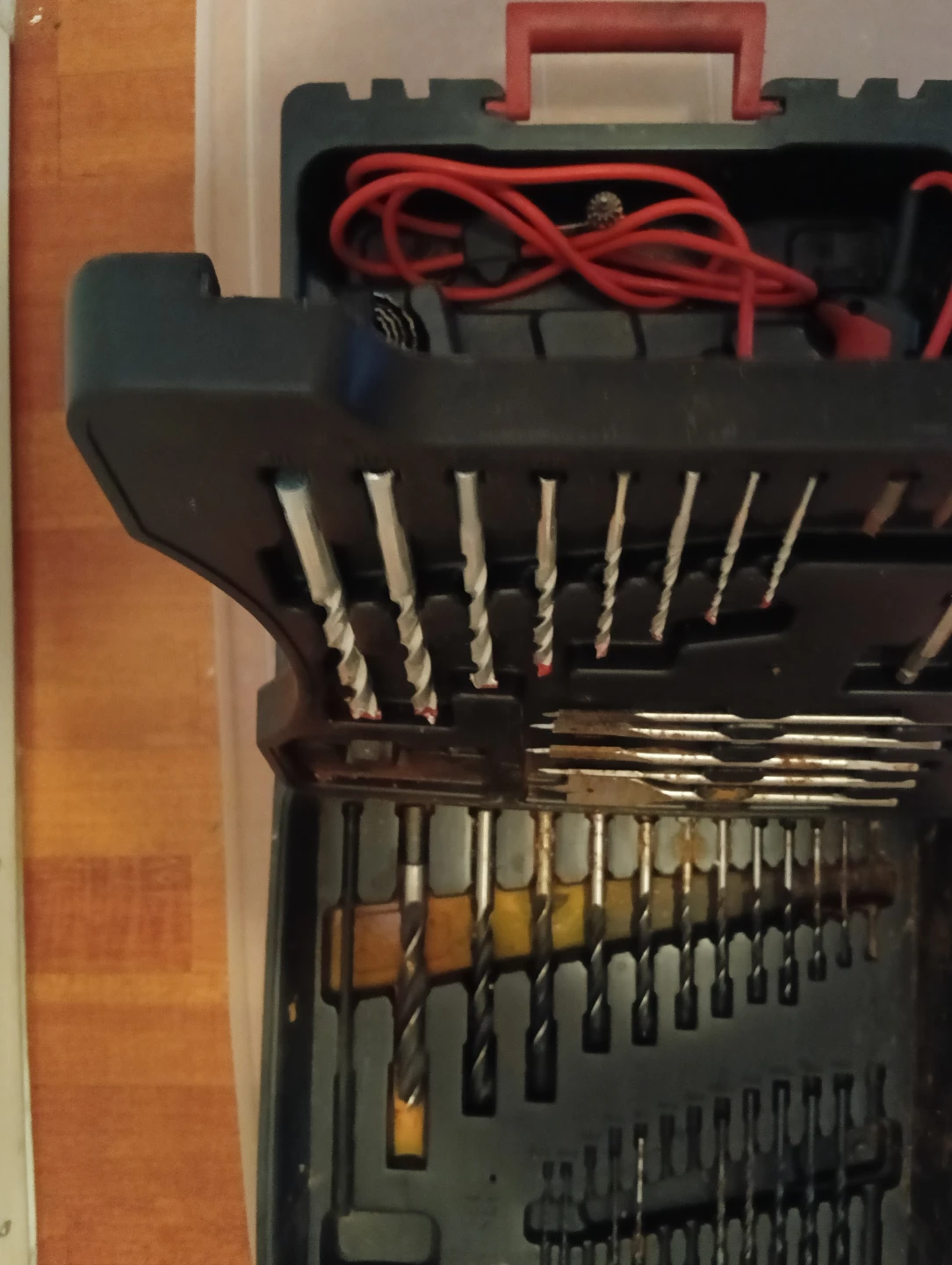 Hammer Drill and Drill Bit Set with Case - photo 2