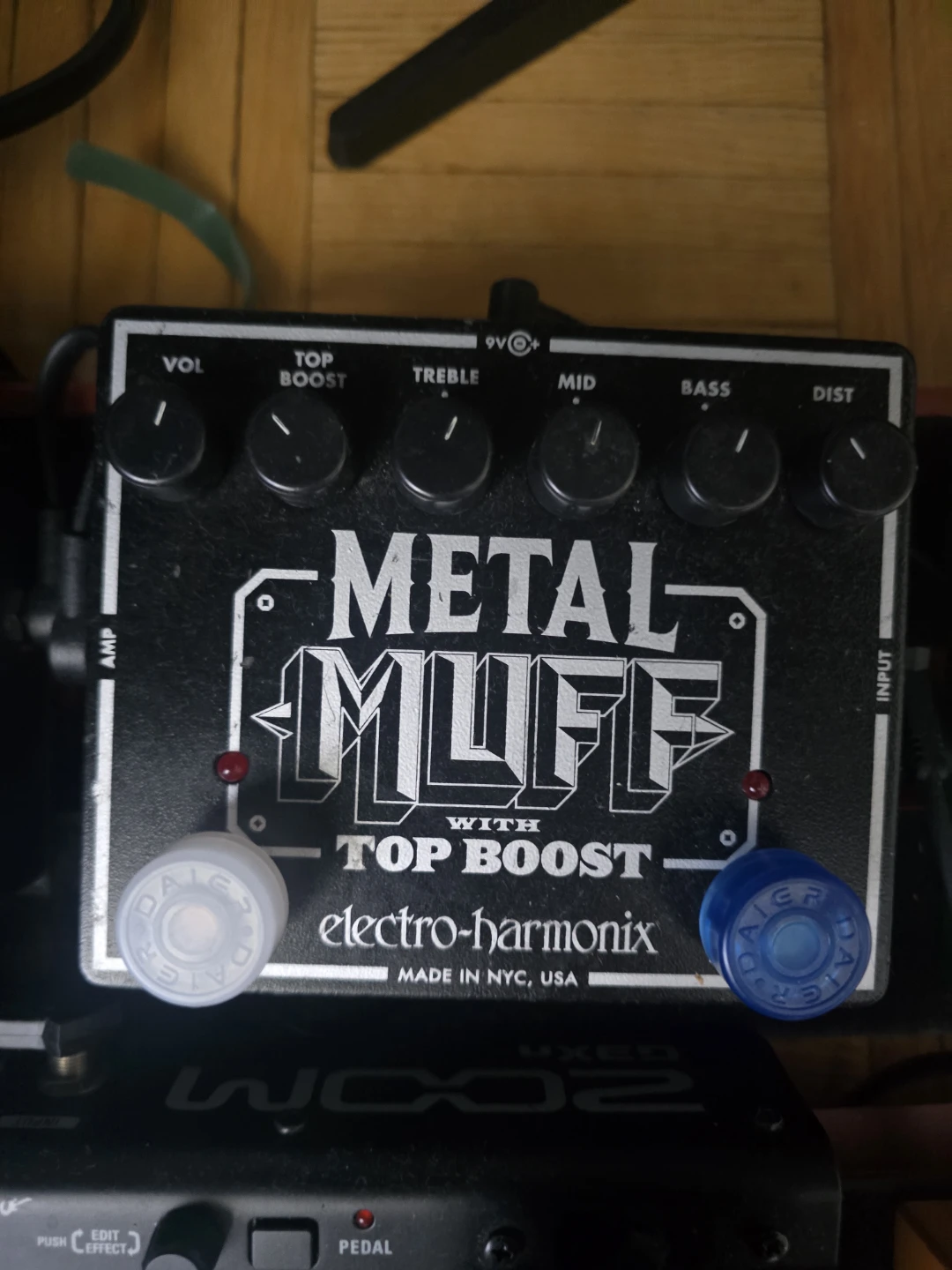 Electro-Harmonix Metal Muff with Top Boost Distortion Pedal