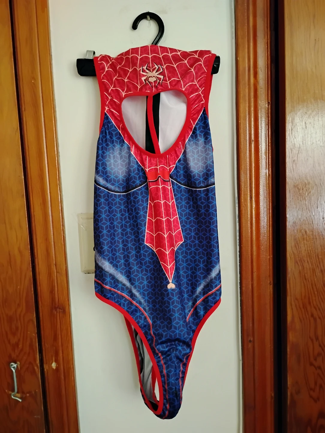 Spiderman Costume Bodysuit with Sleeves