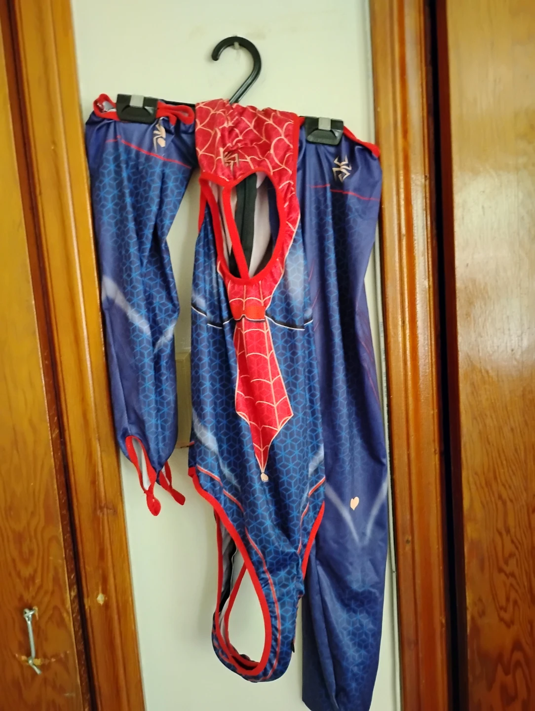 Spiderman Costume Bodysuit with Sleeves - photo 5
