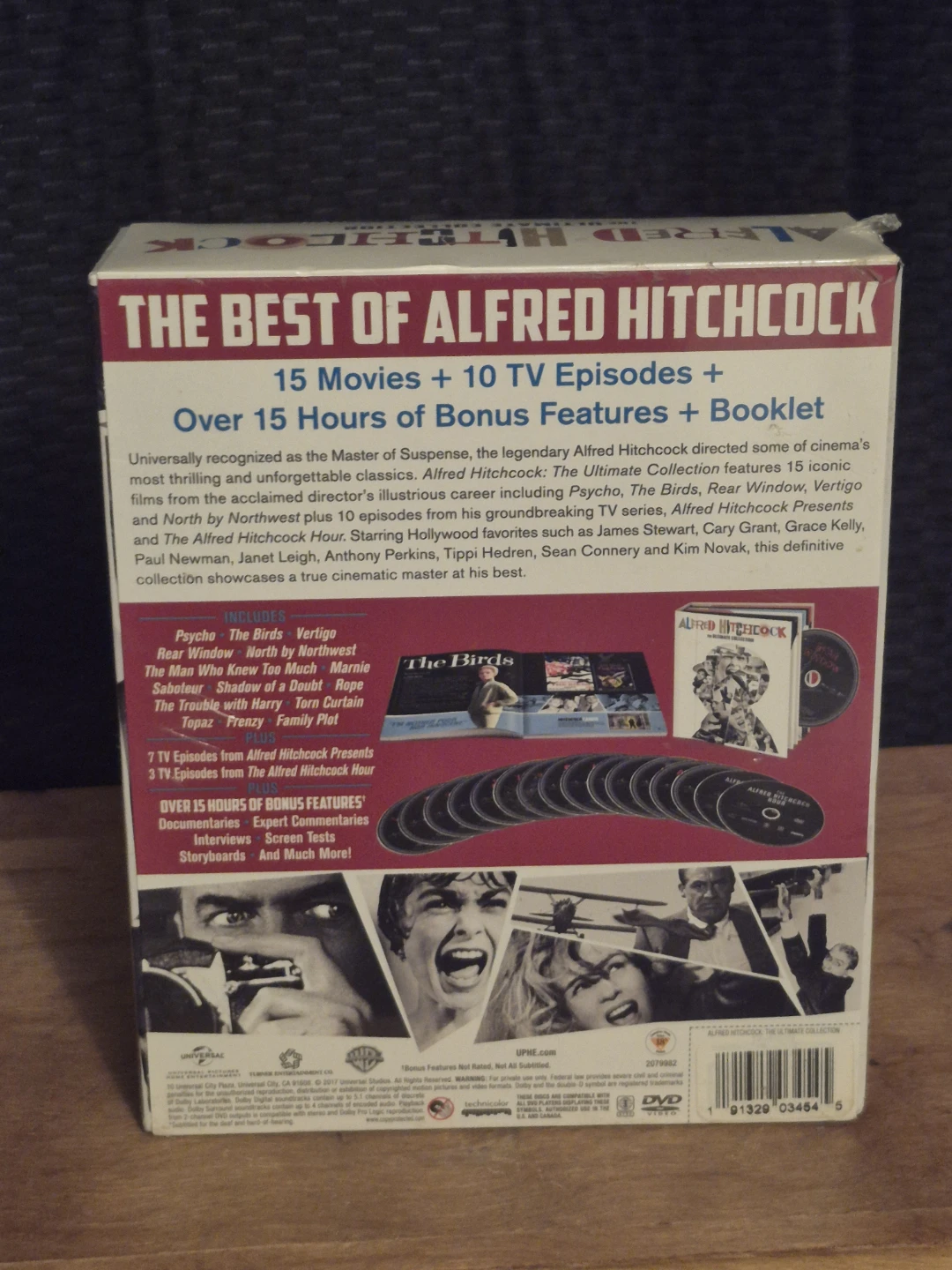 Sealed, Alfred Hitchcock DVD Collection - photo 3