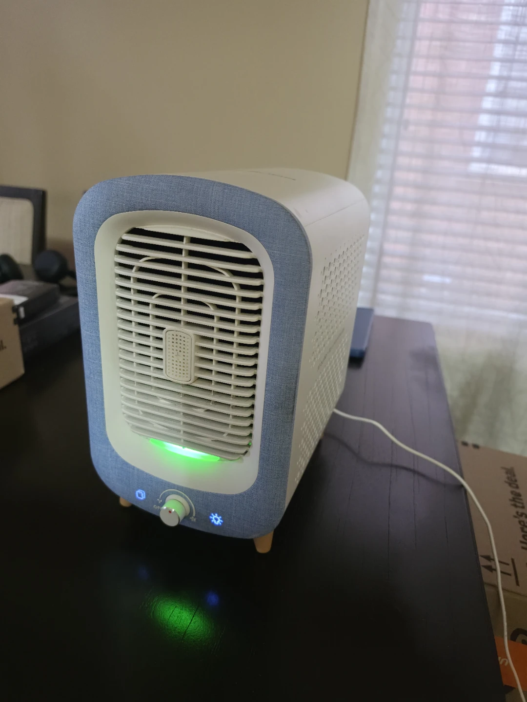 JAFQNDA Air Purifier, Fan, and Aromatherapy