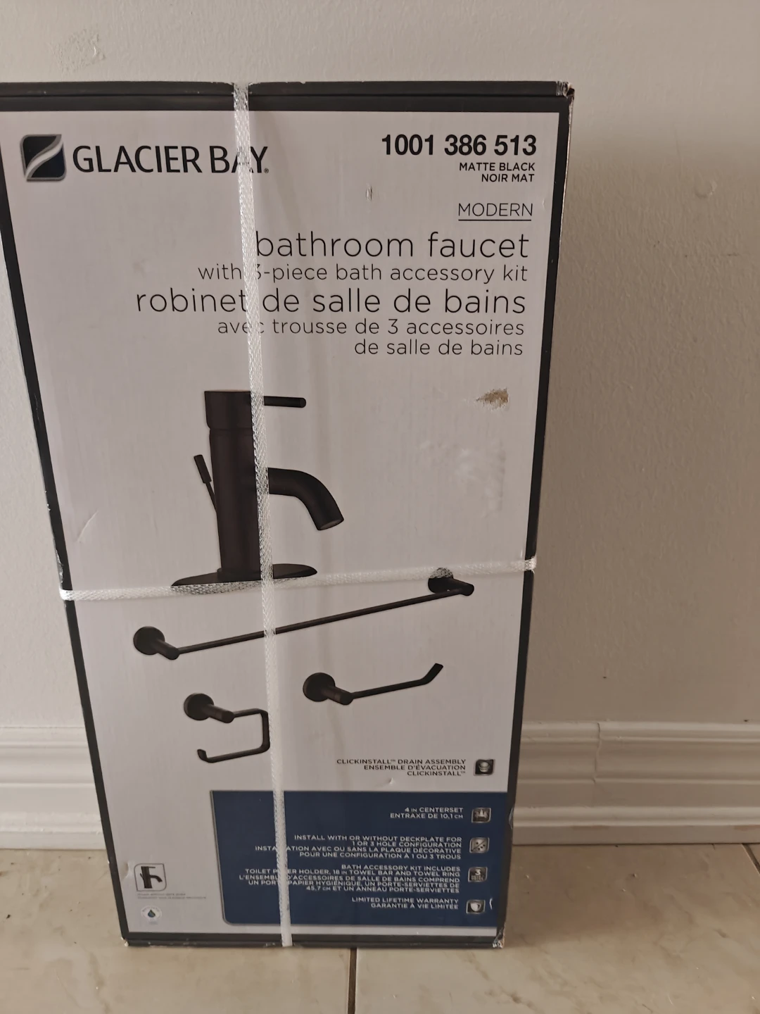 Glacier Bay Modern Bathroom Faucet with 3-Piece Accessory Kit - photo 4