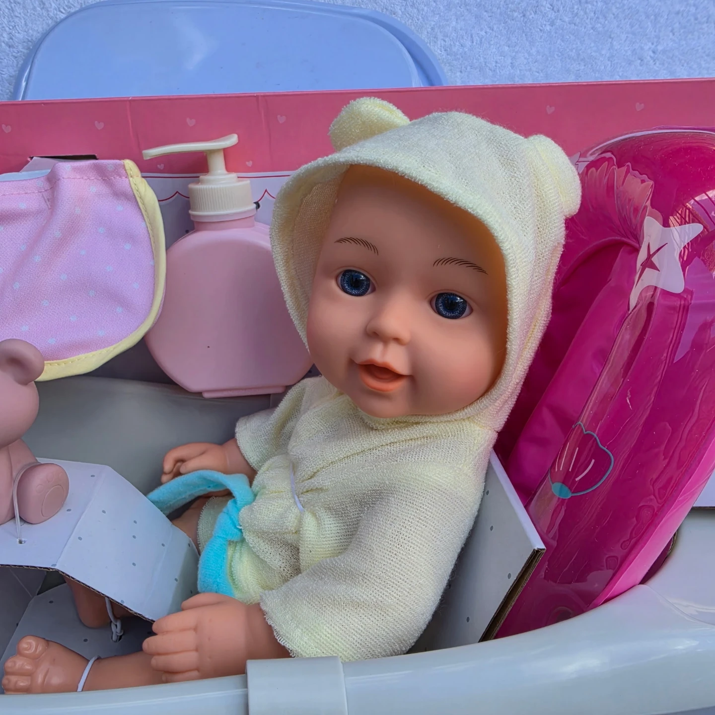 My Sweet Baby Doll with Bath Set - New - photo 3