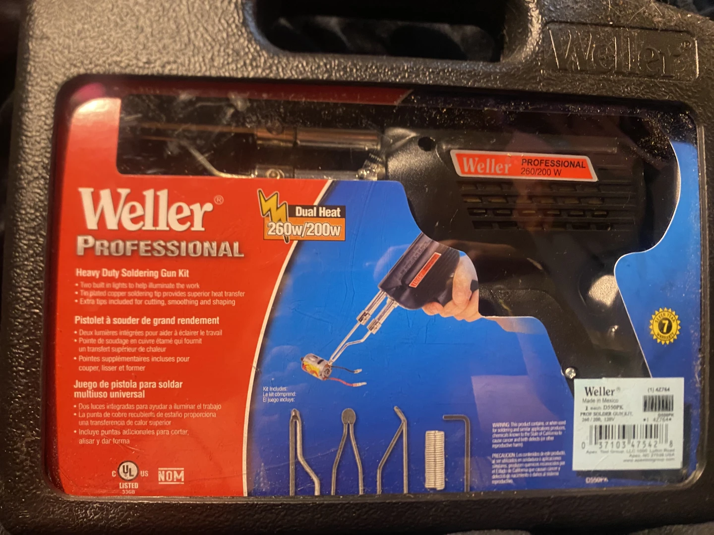 Weller Professional Heavy Duty Soldering Gun Kit
