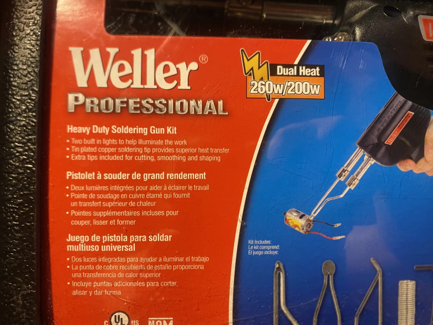 Weller Professional Heavy Duty Soldering Gun Kit - photo 3