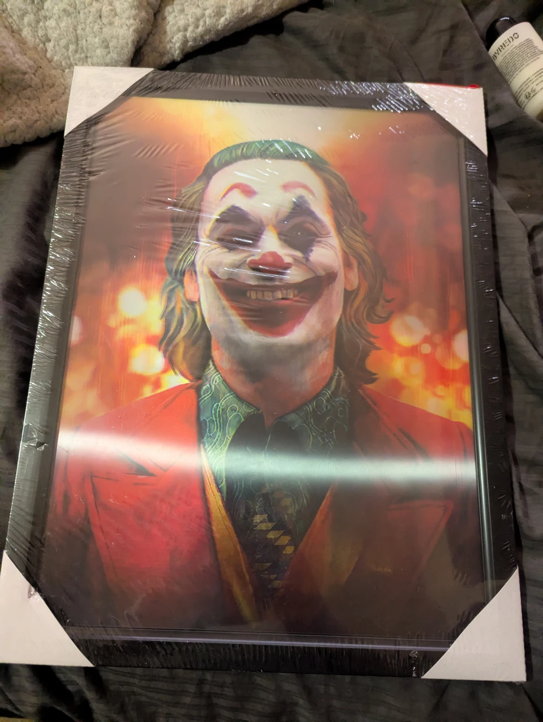 Framed Joker Art Print 3d lenticular - photo 2