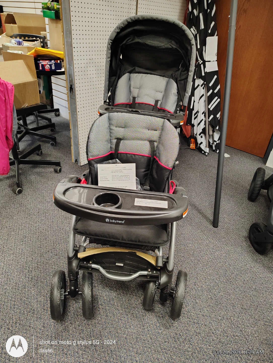 Baby Trend Sit N Stand Double Stroller - photo 3