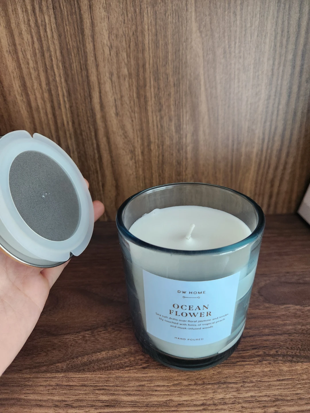 DW Home Ocean Flower Candle & Candle Warmer Lamp - photo 3