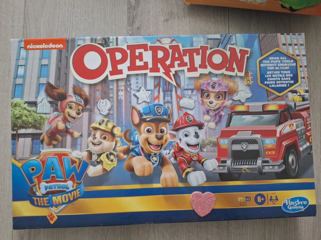 Nickelodeon Paw Patrol The Movie Operation Board Game