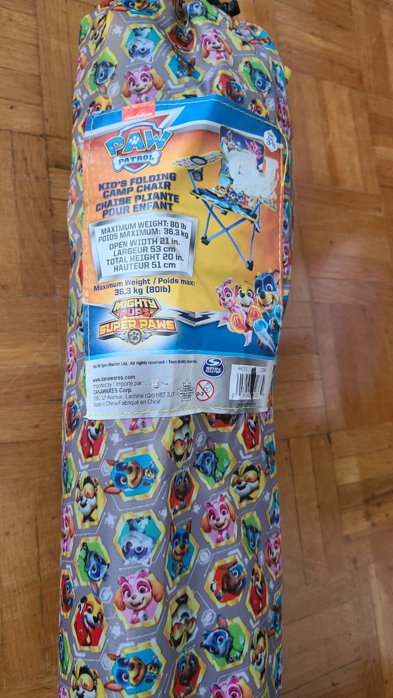 Paw Patrol Kid's Folding Camp Chair - photo 2