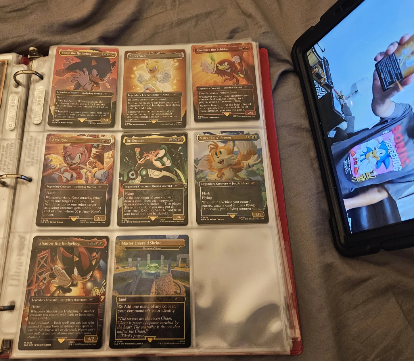 Magic The Gathering Sonic The Hedgehog Cards