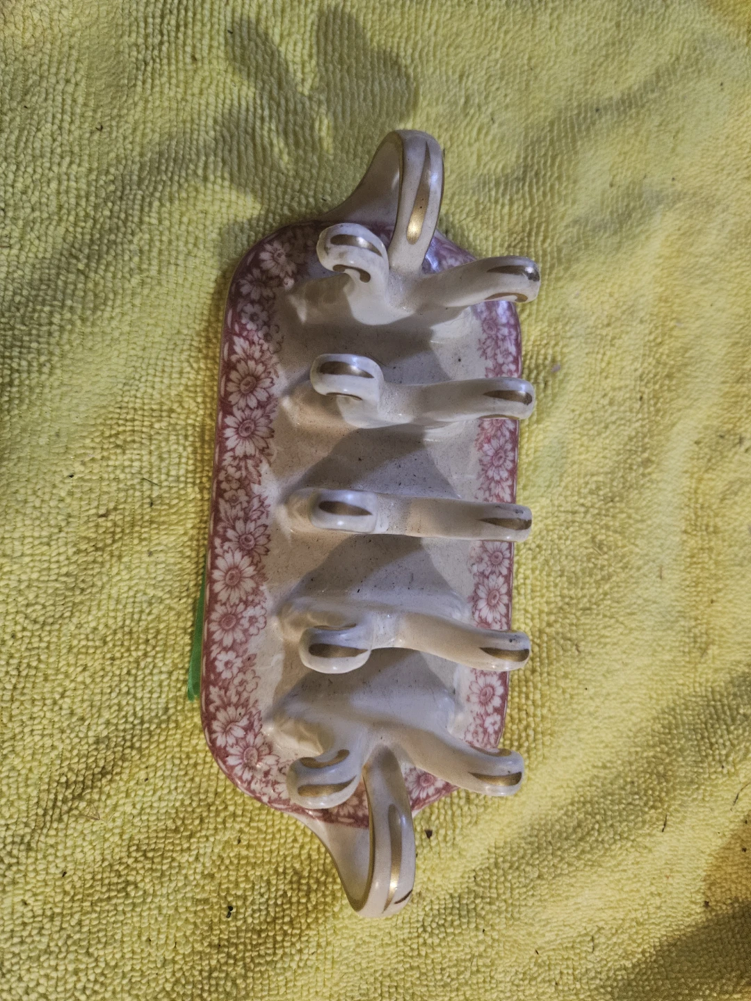 Vintage Porcelain Ring Holder Dish - photo 2