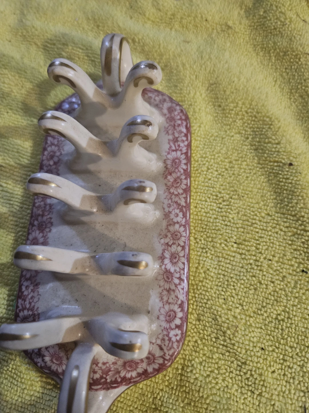 Vintage Porcelain Ring Holder Dish - photo 3