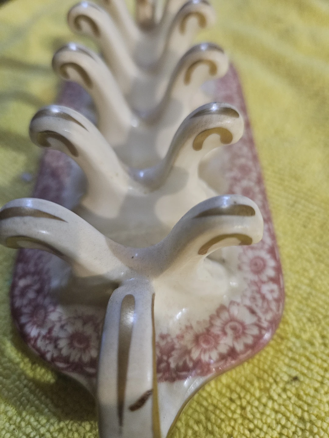Vintage Porcelain Ring Holder Dish - photo 5